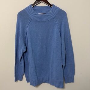 89th & Madison Soft Knit Sweater – Dusty Periwinkle Blue